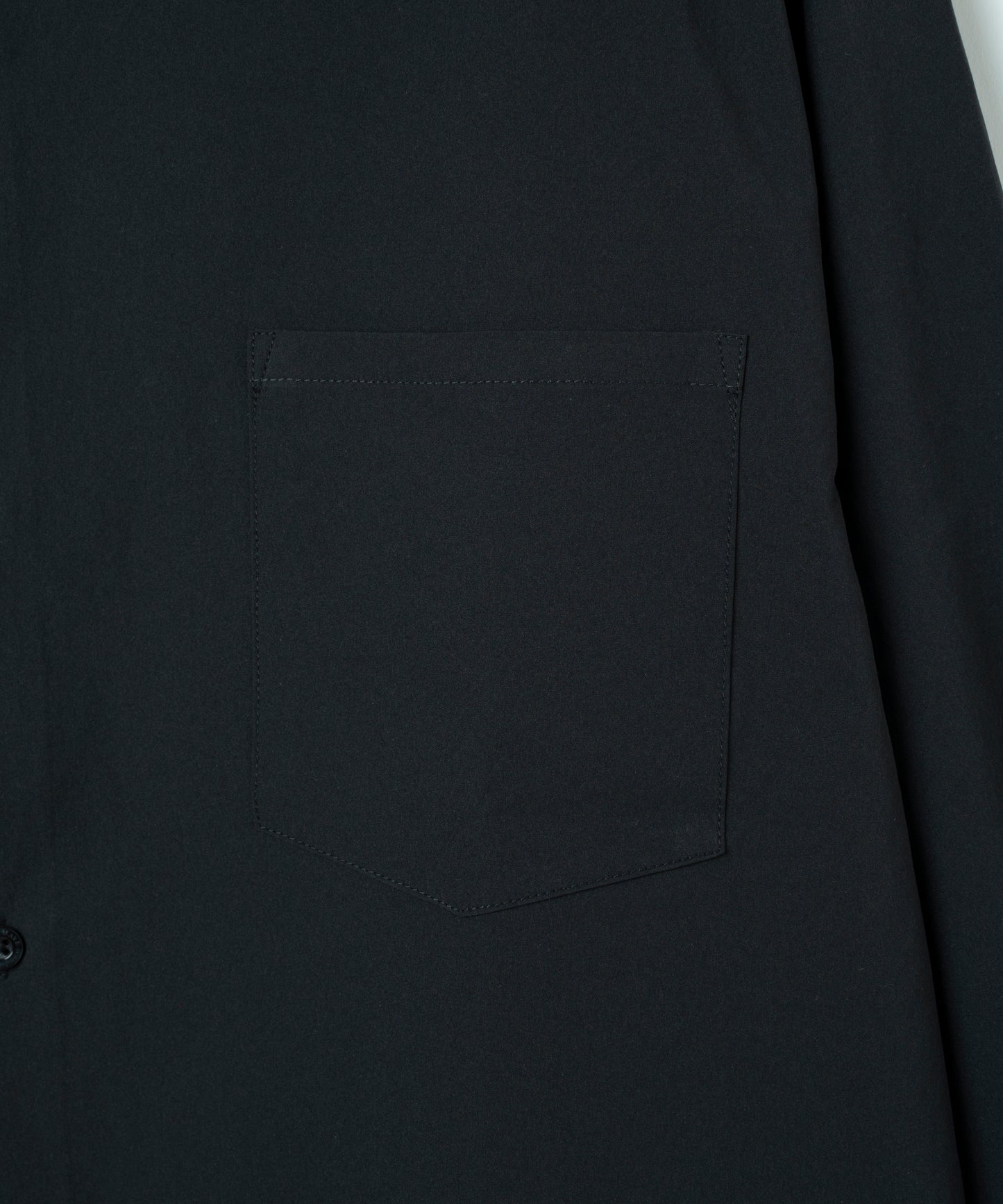 ルーズフィットタイプライターシャツ BLK