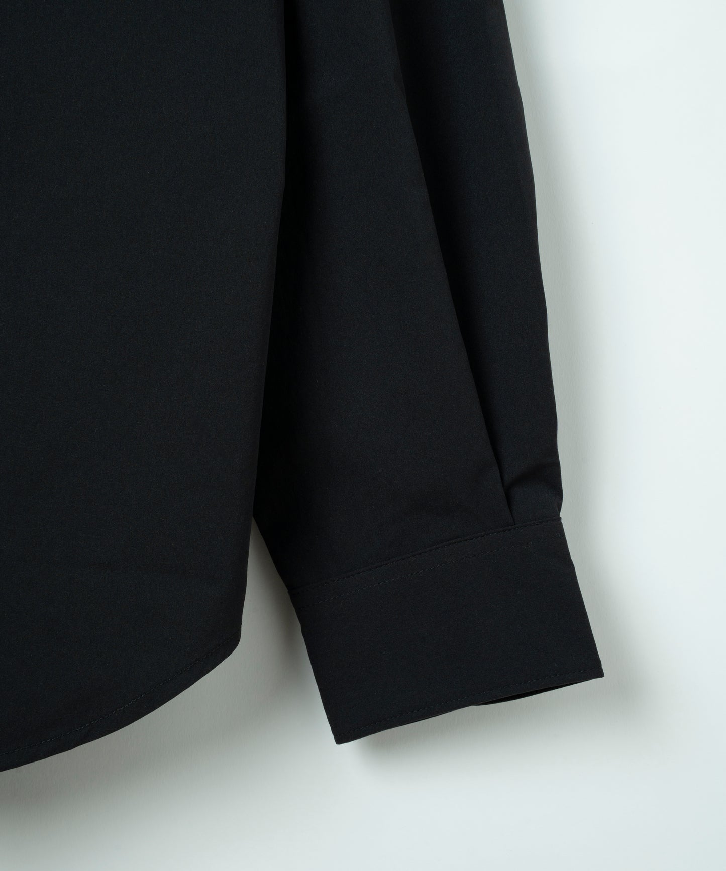 ルーズフィットタイプライターシャツ BLK
