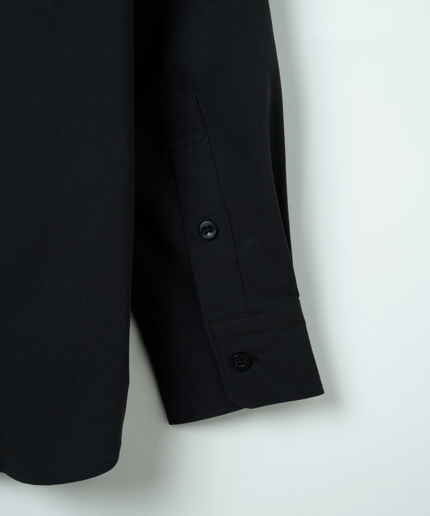 ルーズフィットタイプライターシャツ BLK