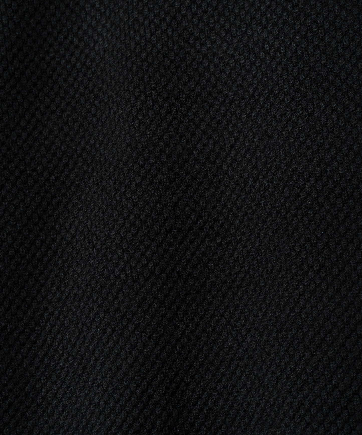 クルーネックプルオーバーニット BLK